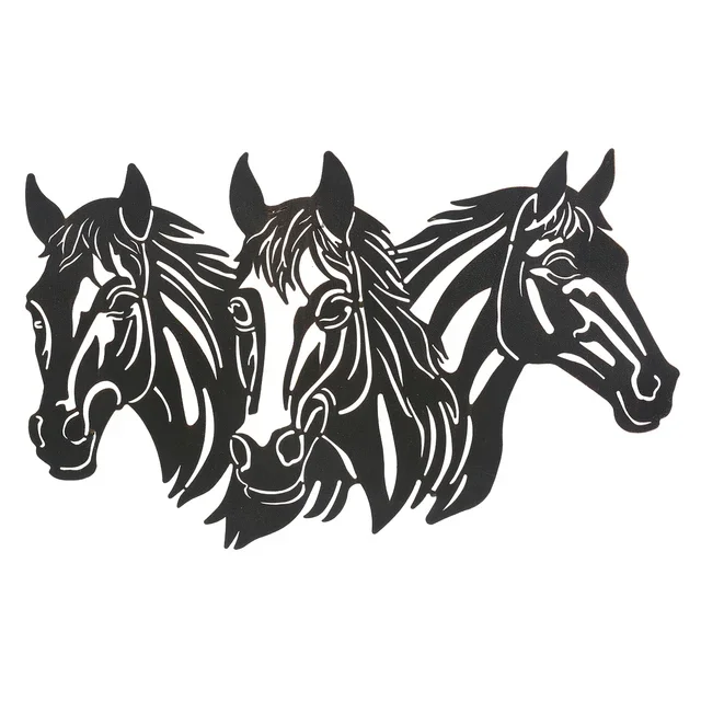 Majestic Horses Metal Wall Art