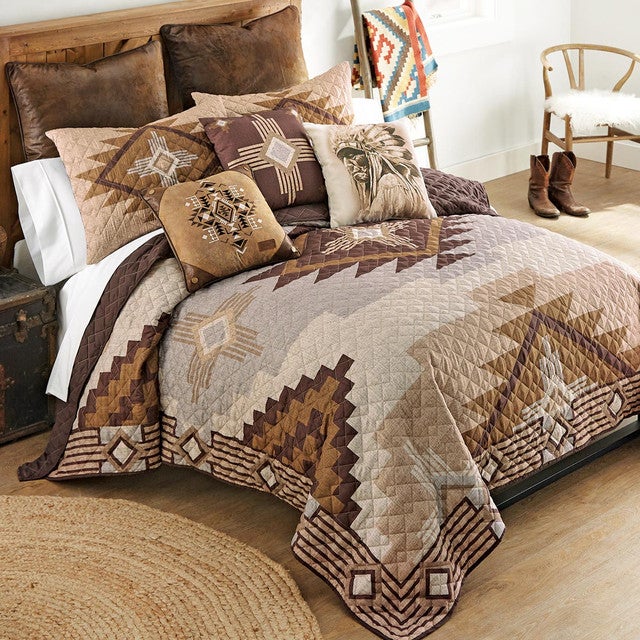 Canyon Echoes Quilt Bed Set - Queen