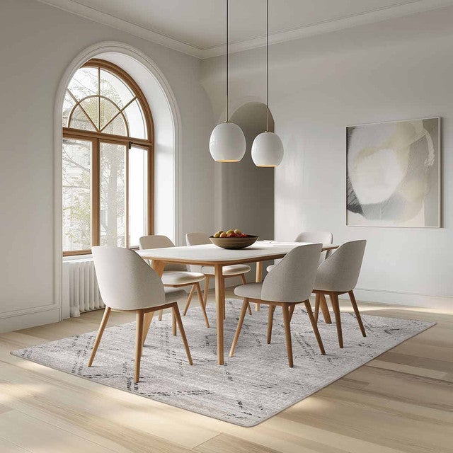 Bisbee Diamonds Gray Rug - 3 x 4