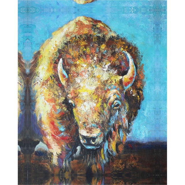 Buffalo Colors Wall Art