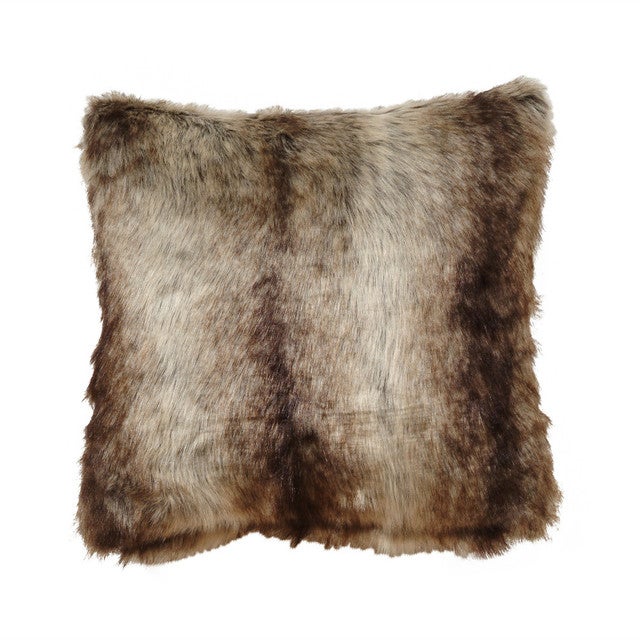 Chinchilla Faux Fur Pillow