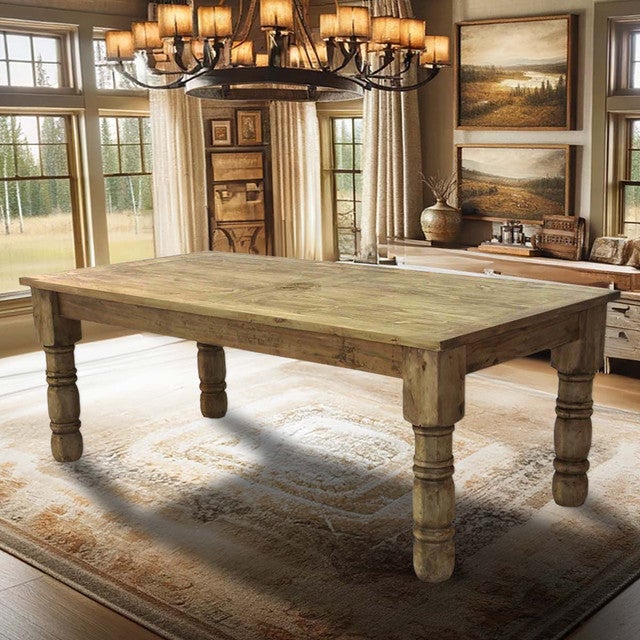 Meredith Honey Dining Table - 60 Inch