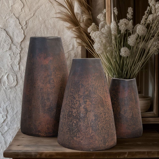 Juarez Canyon Clay Pots - Set of 3