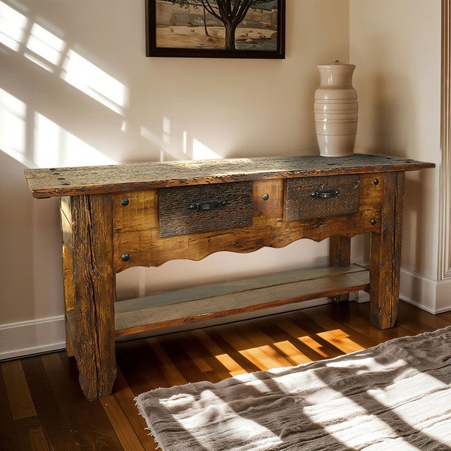 Prospector Reclaimed Wood Console
