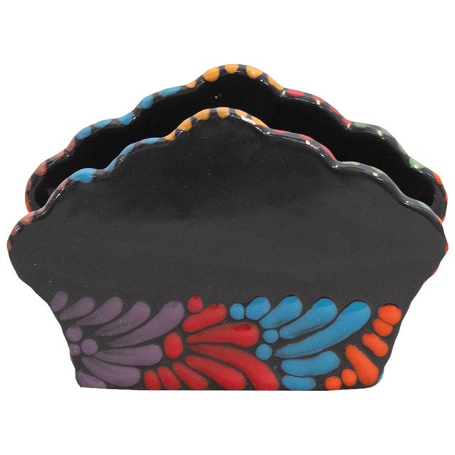 Sun Country Talavera Napkin Holder - Multicolor