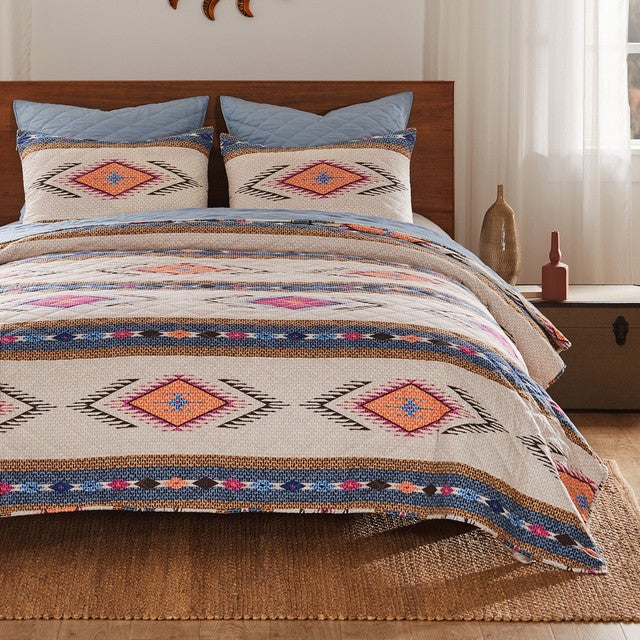Saguaro Quilt Bed Set - Twin