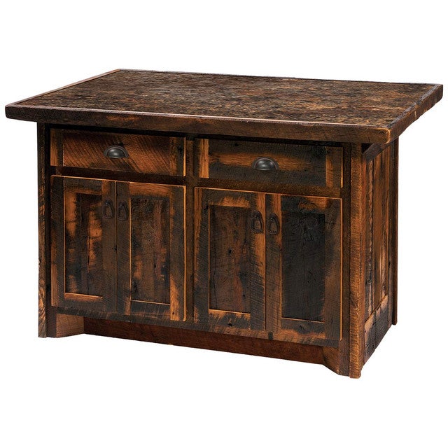 Barnwood Kitchen Island