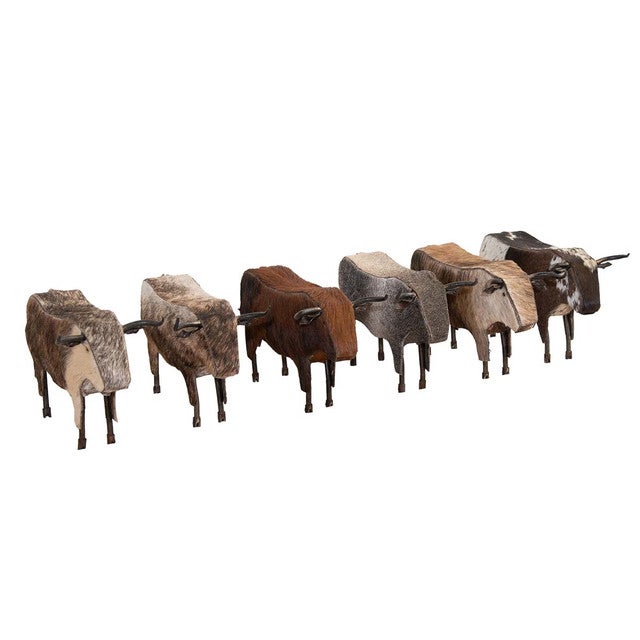 Longhorn Legends Sculptures - Set of 6
