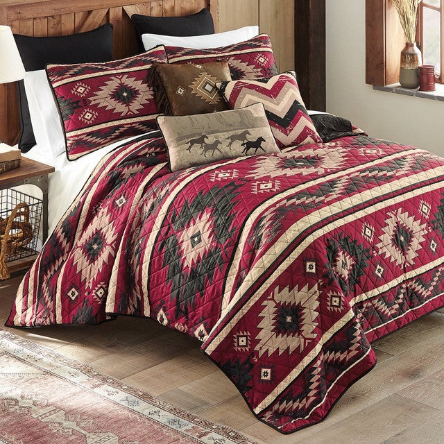 Southwestern Spirit Quilt Bed Set - Queen