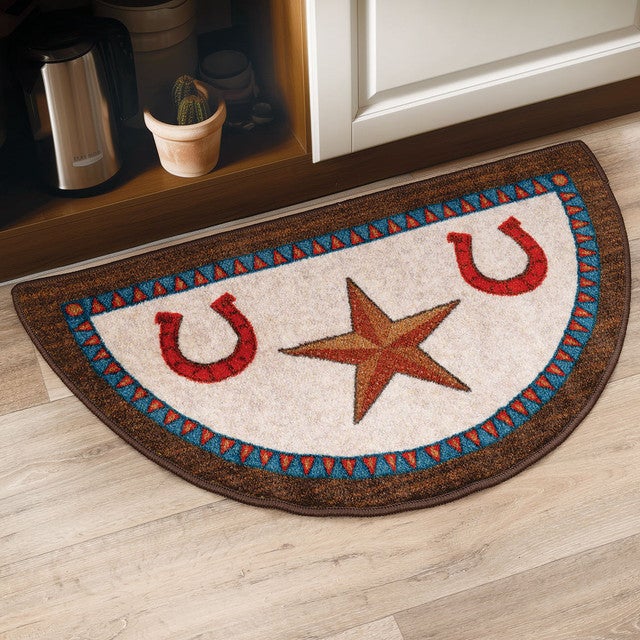 Horseshoe & Star Accent Rug Collection