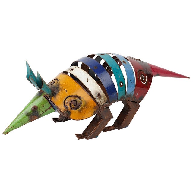 Rainbow Canyon Armadillo Sculpture