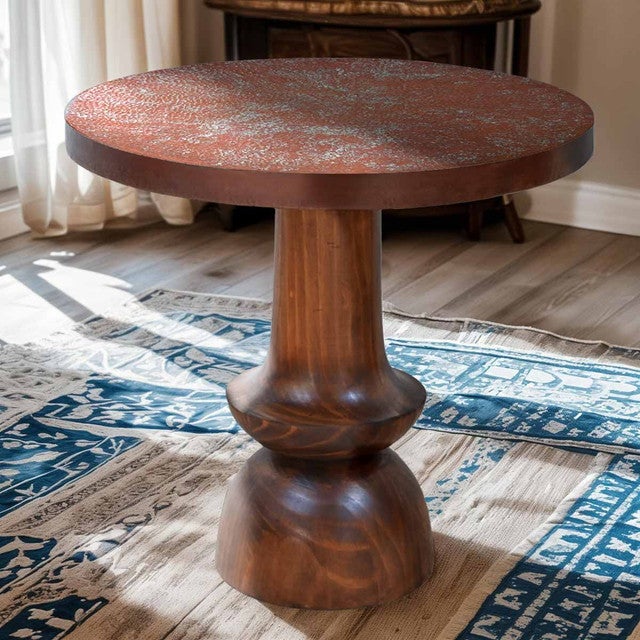 Ranch Acres Copper Top Occasional Table