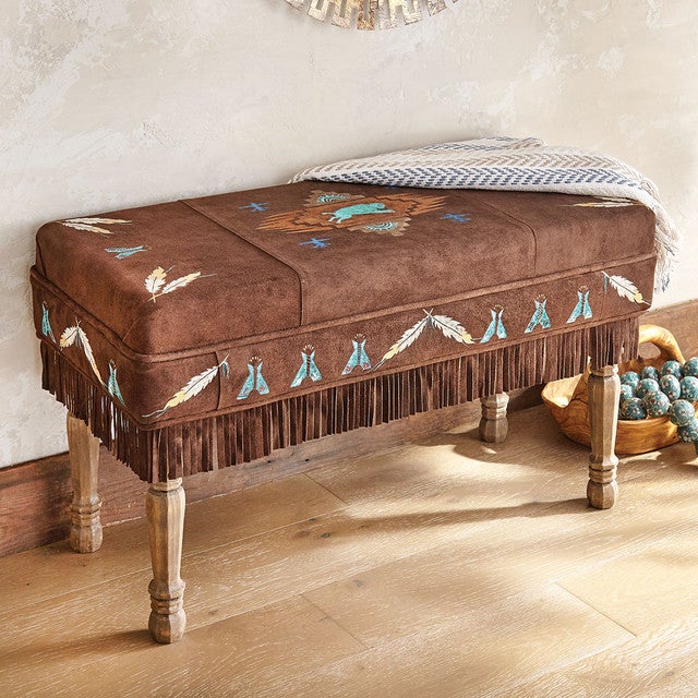 Buffalo Horizon Deer Suede Bench