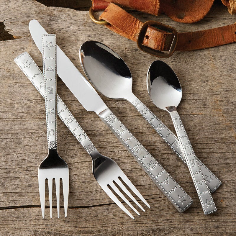 Rope & Brands Stainless Steel Flatware (20 Pcs)