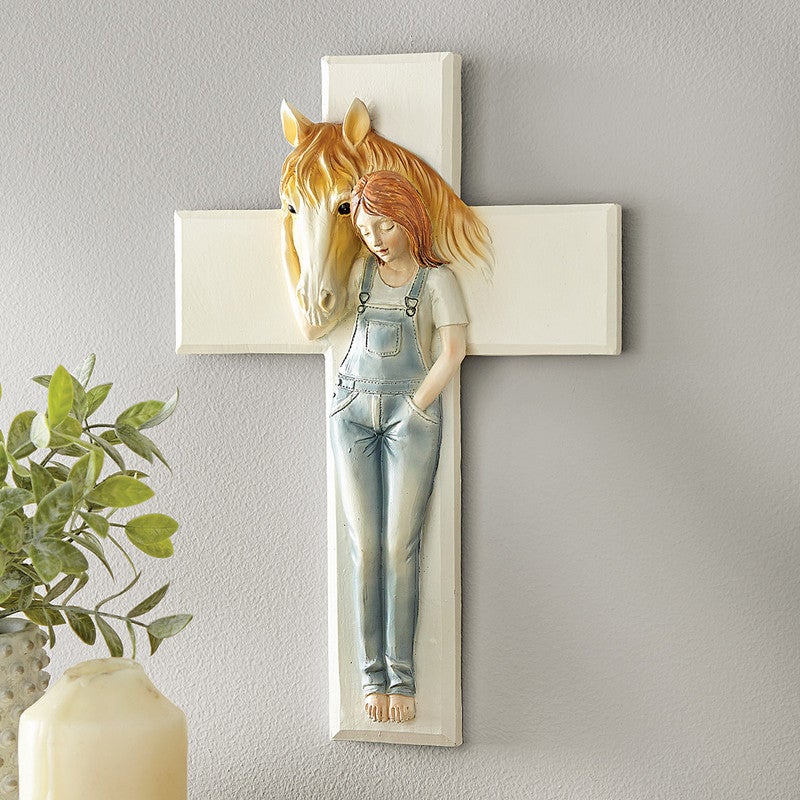 Horse Love Wall Cross