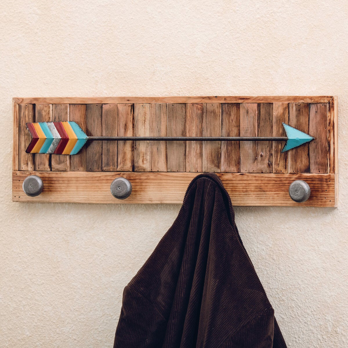Arrow Wall Hanging Coat Rack Lone Star Western Decor